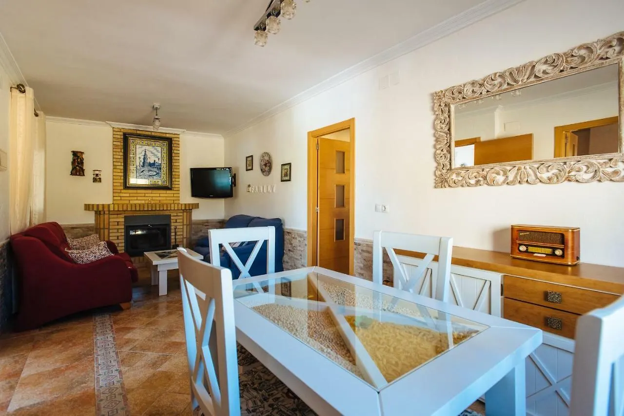 Casa de Férias Villa Oasis Los Naranjos Con Jacuzzi 15 Min Sevilla Almensilla