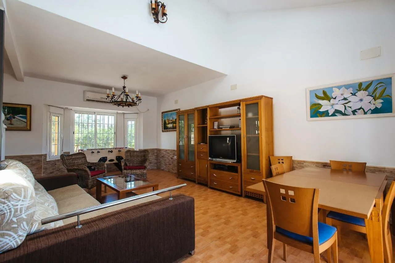 Casa de Férias Villa Oasis Los Naranjos Con Jacuzzi 15 Min Sevilla Almensilla